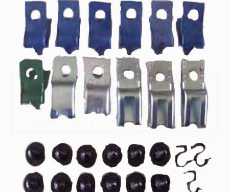 Camaro Brake Line Clips, Set, 1982-1992