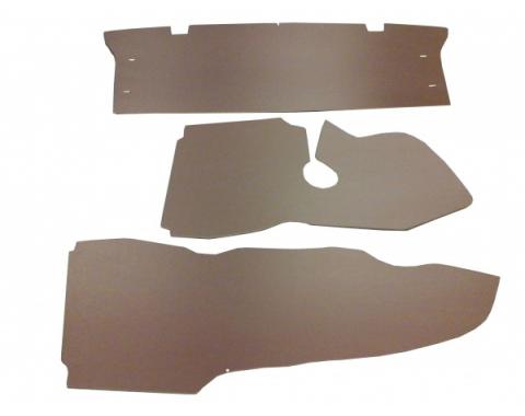 Chevy Side Panels, Trunk, 2-Door Hardtop, 1950-1952