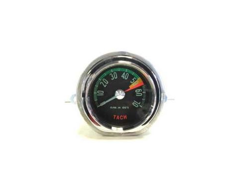 1968 Chevrolet Tic Toc Tachometer 6000 Rpm Redline