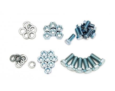 Redline Restomotive® 1965-1966 Full Size Chevy Rear Bumper Mounting Bolt Kit