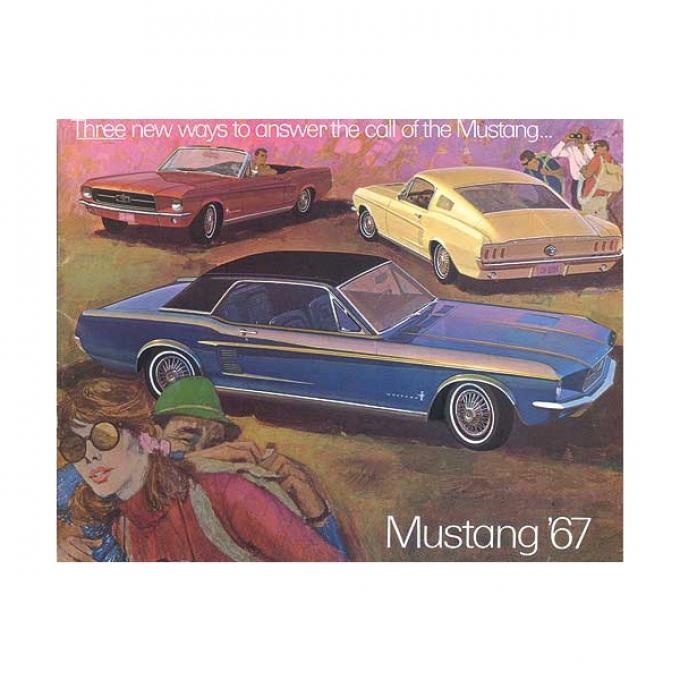 Mustang Color Sales Brochure - 16 Pages - 27 Illustrations
