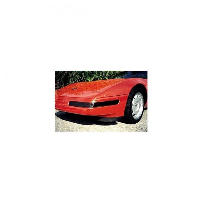 Corvette Black-Out Light Kit, Front, Smoke Gray, 1991-1996
