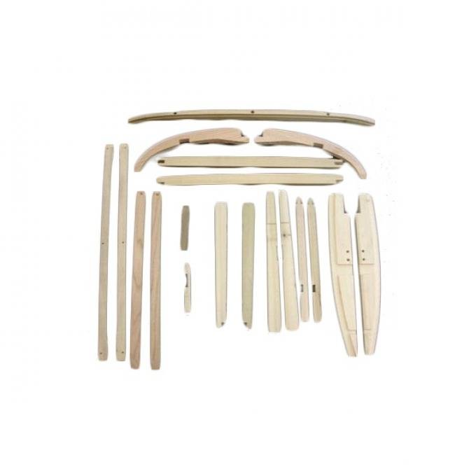 Model A Ford Body Wood Kit - Tudor Sedan 55A