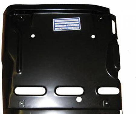 Firebird Front Seat Frame Floor Support, Convertible, Right, 1967-1969