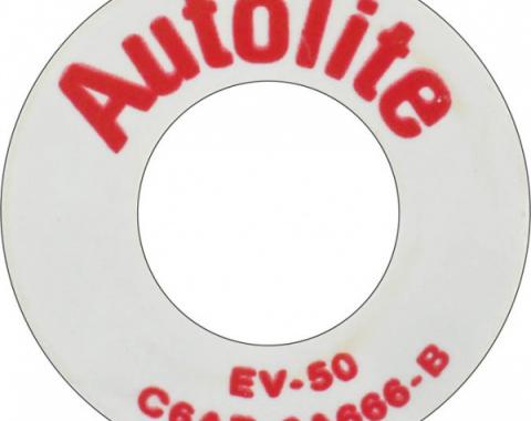 Engine Compartment Tag - Autolite