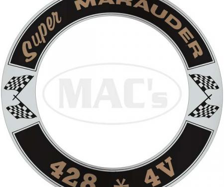 Air Cleaner Decal - Super Marauder 428 *4V - Mercury