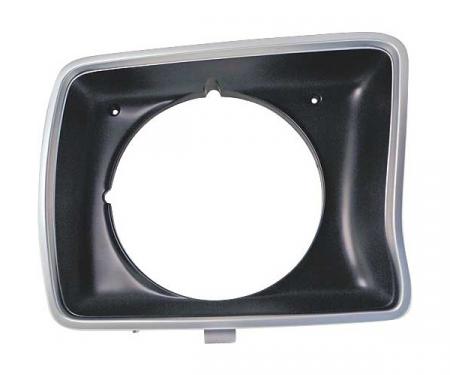 Headlight Door - Argent Silver - With Round Headlights - Right