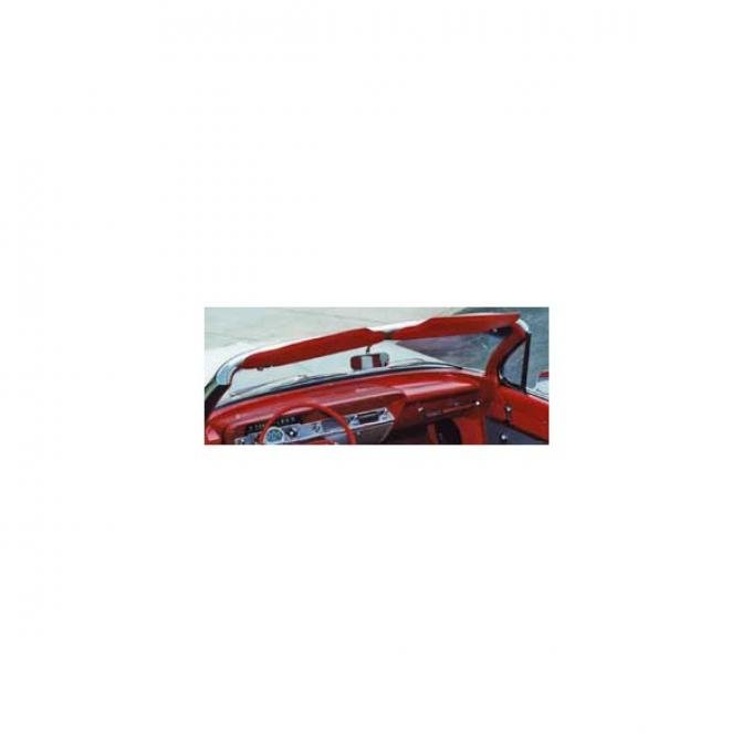 Full Size Chevy Sunvisors, Impala Convertible, 1959