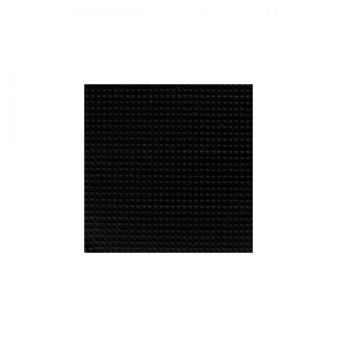 Rear Window Curtain & Hard Glass - Black On Black #CV21 Premium Vinyl - Ford Only