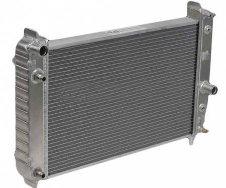 DeWitts Direct Fit Aluminum Radiator, 2 Row, 1" Tubes, Short Design Clears Superchargers, EOC / TOC| 1139197B Corvette 1997-2000