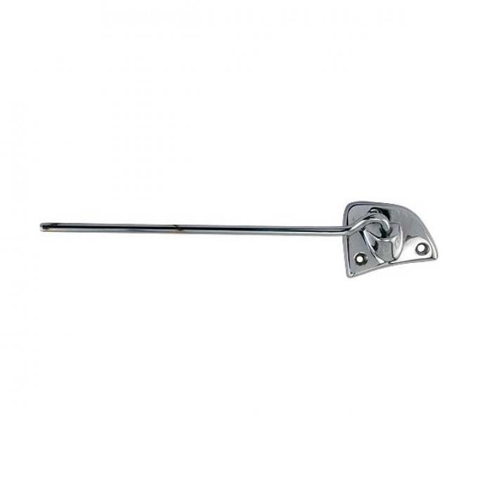 Sun Visor Arm And Bracket - Right - Chrome - Ford Convertible