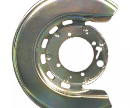 Corvette Brake Caliper Shield, Left, Rear, 1976-1982