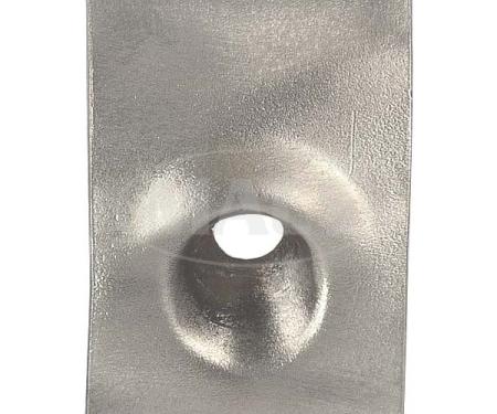 Ford Thunderbird Windshield Moulding Joint Cover, Windshield Lower Garnish Moulding, Inside At Center, 1955-57