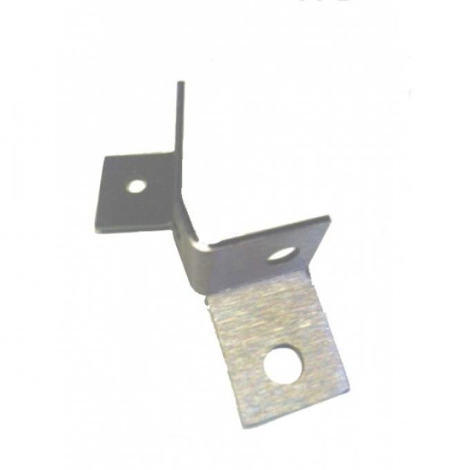 Support Bracket, Rear Corner Block To Rear Window Top Rail Tie, Left, Model A Coupe, 1928-1929