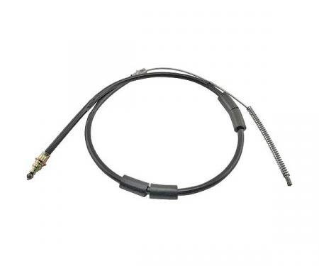Ford Pickup Truck Rear Emergency Brake Cable - Right - 57-1/2 Long - F100 Thru F150 2 Wheel Drive With Regular Or SuperCab