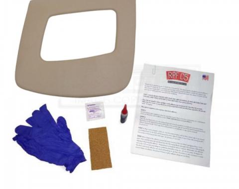 Corvette Heads Up Display Bezel Repair Kit, Light Oak (Code 673), 1998-2004