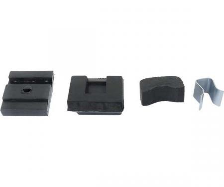 Model A Ford Door Bumper Set - Rubber - Coupe & Tudor Sedan- 10 Pieces