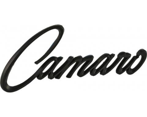 Camaro Fender Emblem, Stick On, Matte Black