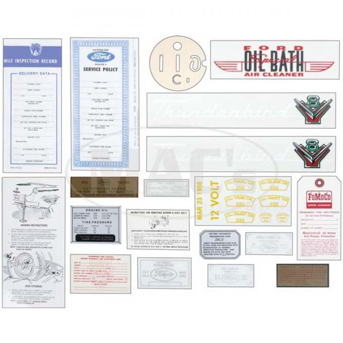 Decal Kit - Ford V8