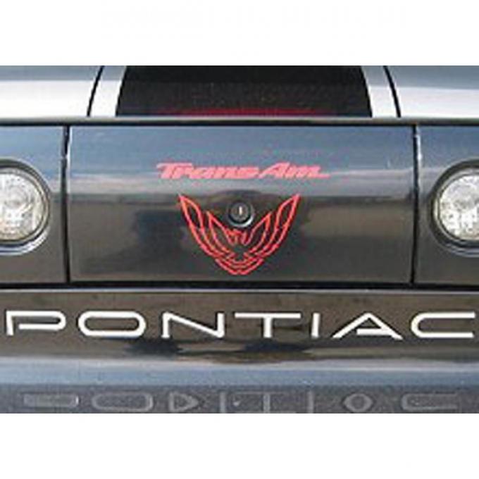 Firebird, Trans AM Decal, Rear Bird & Name Emblem 1999-2002