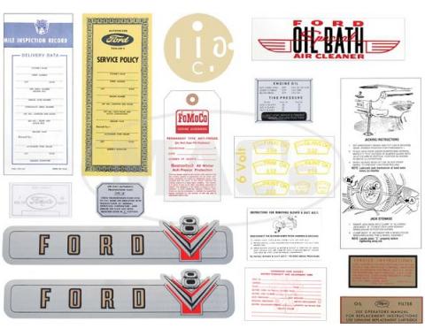 Decal Kit - Ford V8