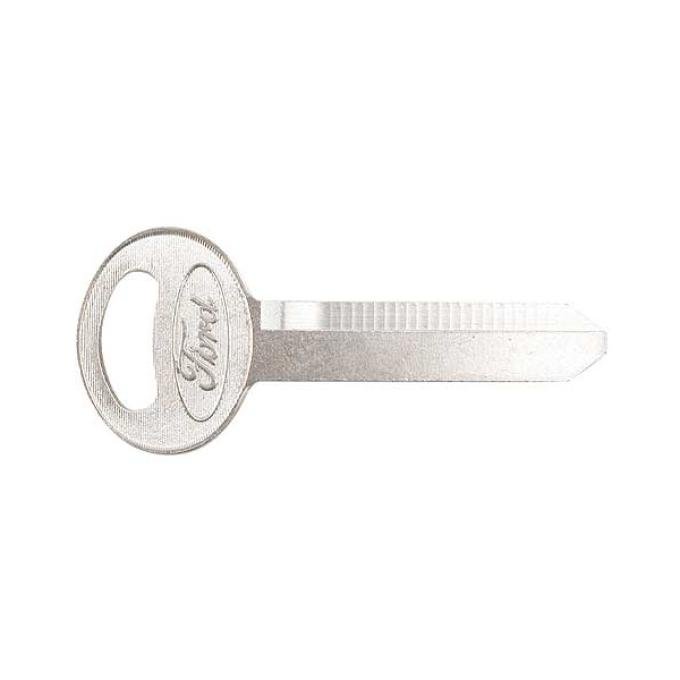 Ford Thunderbird Key Blank, Trunk, Double Sided, 1965-66