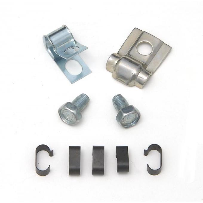 Full Size Chevy Vapor Return Line Clip Set, 409ci, 1961-1964