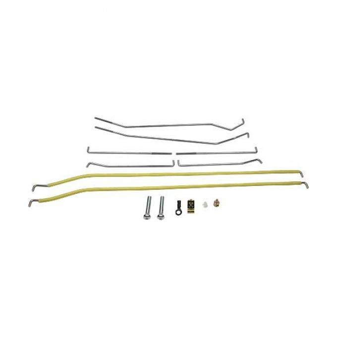 Ford Mustang Door Latch Rod Kit - Does Both Doors