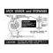 Decal - Jack Instructions - Hardtop, Sedan and Fastback - Styled Wheels Except 429 4-Speed