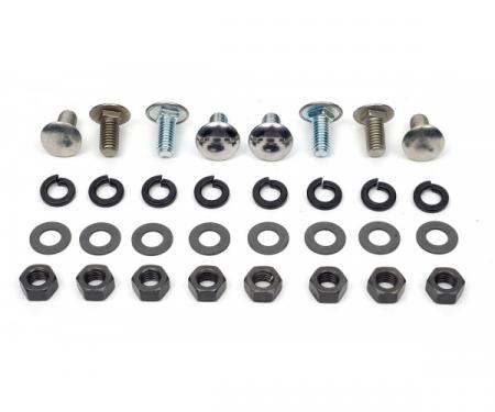 Chevelle Bumper Mounting Bolt Kit, Front, 1970-1972
