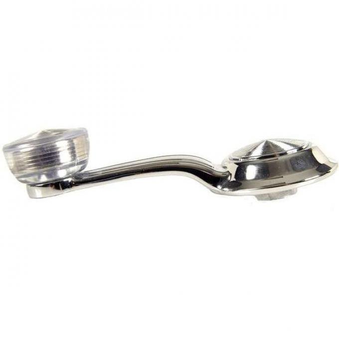 Firebird Window Crank Handle, With Clear Knob, 1968 Door Or Quarter, 1969 Door