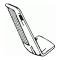 Ford Thunderbird Inside Door Handle, Right, Chrome & Black Vinyl, 1964-66