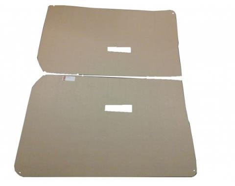 Chevy Cardboard Interior Door Panels, 2-Door Sedan, 1953-1954