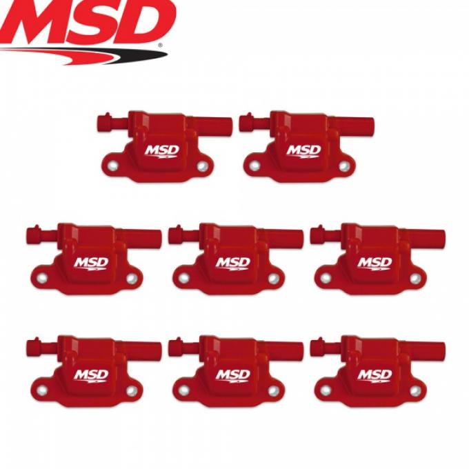 Blaster LS Coil Set For GM LS2/LS3/LS4/LS7/LS9 | MSD 82658 05-13