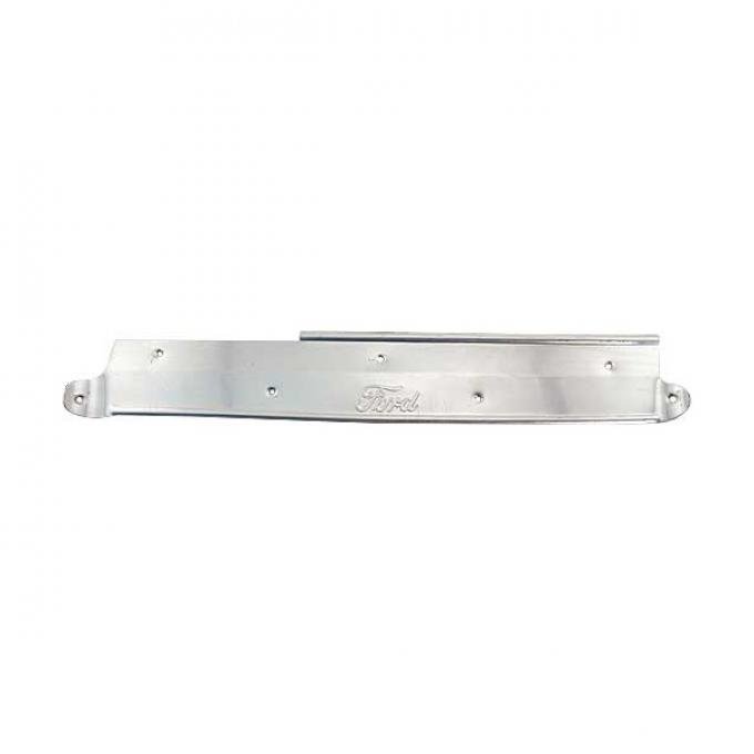 Model T Ford Front Door Sill Plates - Aluminum - Ford Script - 20 Long - Roadster & Touring