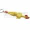 Rubber Chicken Key Chain, With Chrome Plated Chain