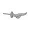 Outside Door Handle - Curved Base - Chrome - Rear Left HandOf Fordor - Front Right Hand Of Ford Closed Car Except 3 Window Coupe & Cabriolet