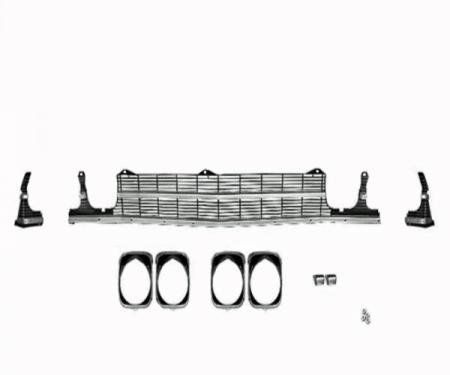 Chevelle Grille Kit, With Headlight Bezels, Super Sport 396, 1969