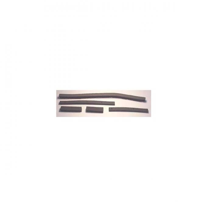 Corvette Radiator Support Seal Kit, With L82 Or Air Conditioning, 1976Early