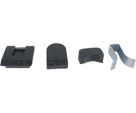 Model T Ford Door Bumper Set - 10 Bumpers & 2 Clips - Coupe& Tudor Only