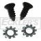 El Camino Exterior Mirror Bracket Mounting Kit, Screws & Washers, 1964-1972