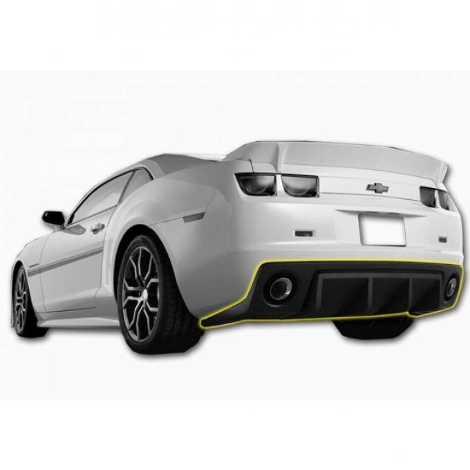 Camaro Havoc Rear Diffuser With Carbon Fiber Graphic 2010-2014