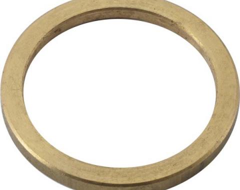 Oil Pan Drain Plug Gasket - Brass - Use With B6730 Or B6730M - 4 Cylinder Ford Model B