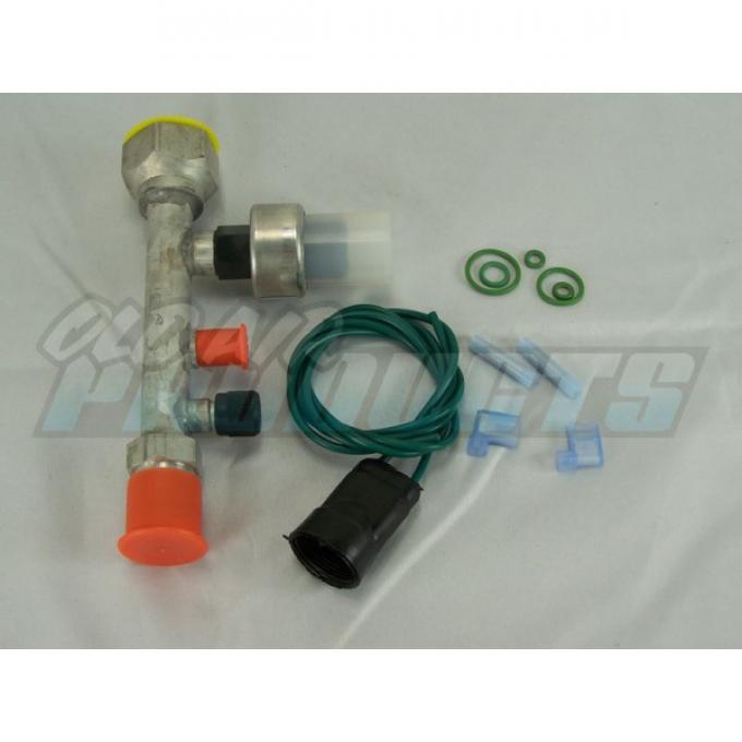 Air Conditioning POA Valve Upgrade, With R12 Refrigerant Fitting, Ranchero 1977-1979