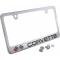 Corvette Elite License Frame, 68-82 Corvette Word with Single Logo