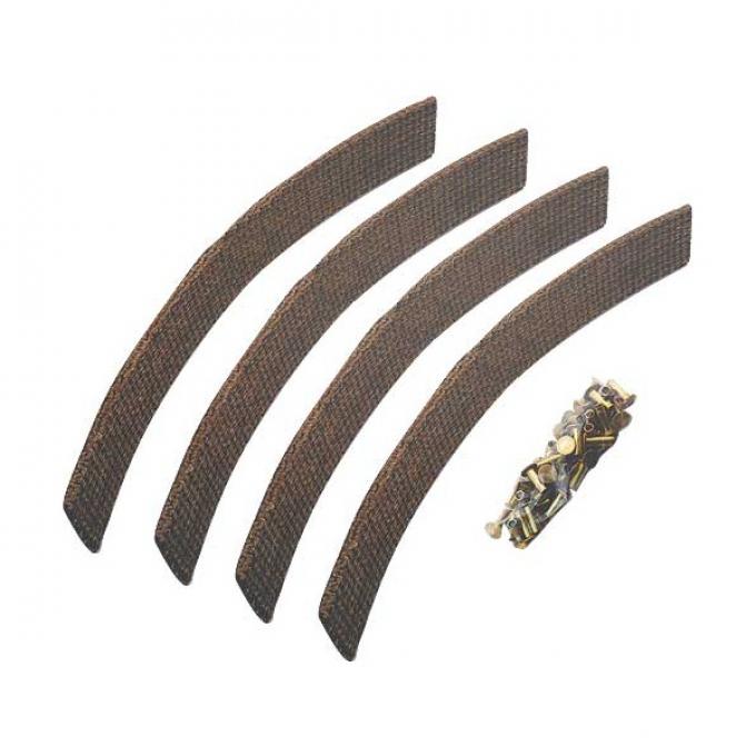 Model T Ford Emergency Brake Lining Set - Wider For TT Truck