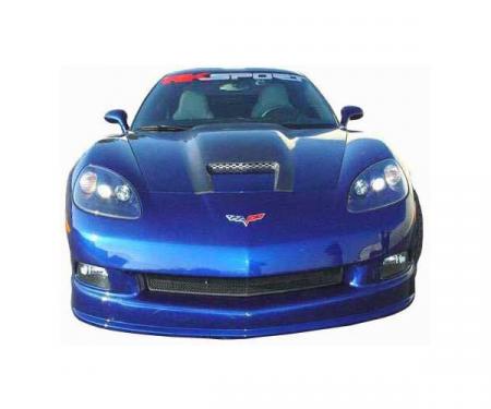 Corvette Fiberglass Hood, RKSport, Ram Air, 2005-2011