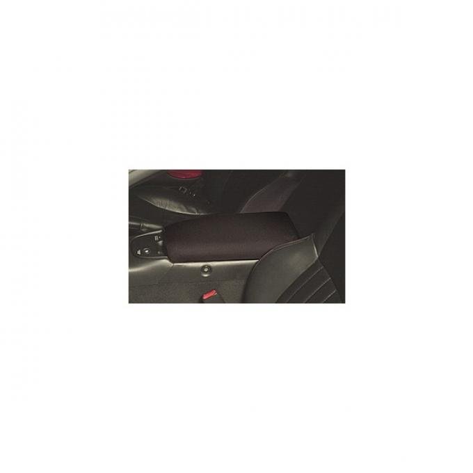 Corvette Custom Center Console Door Cover, EZ Fit, Black, 1997-2004