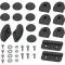 Hood Bumper Set - Rubber - 26 Pieces - Ford Passenger