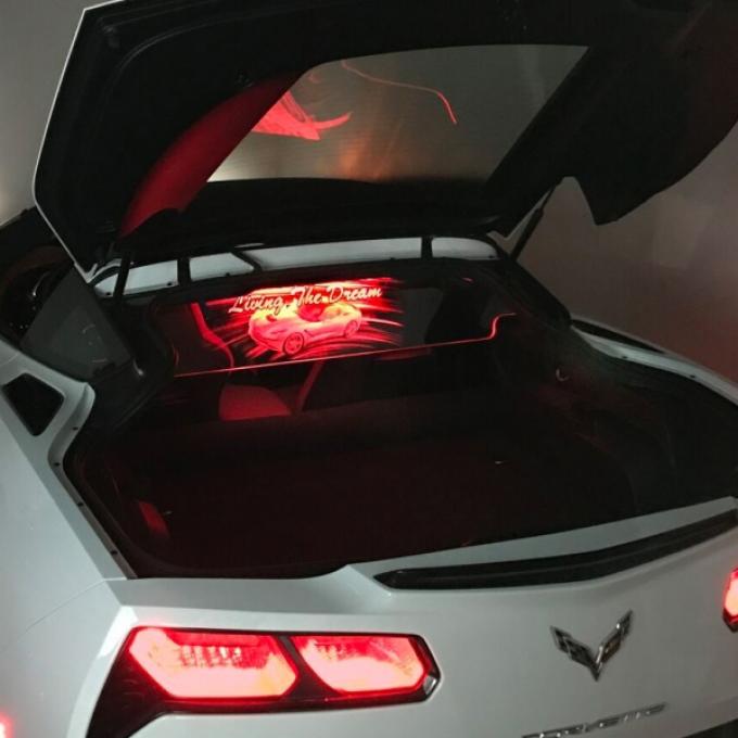 Corvette Coupe WINDRESTRICTOR&reg;, Glow Plate, 2014-2017